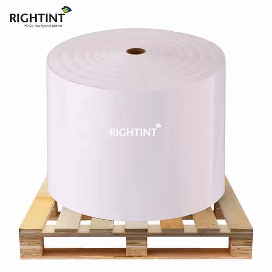 70gsm Self Woodfree Shipping Labels Rightint vinyl sticker adhesive paper