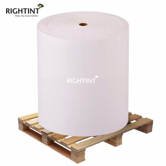 70gsm Self Woodfree Shipping Labels Rightint vinyl sticker adhesive paper