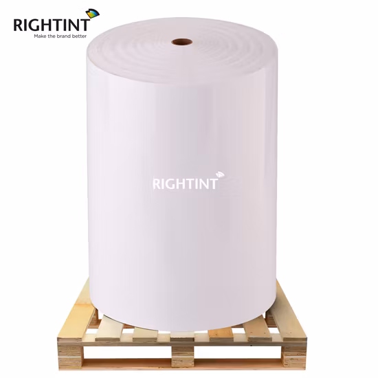 70gsm Self Woodfree Shipping Labels Rightint vinyl sticker adhesive paper