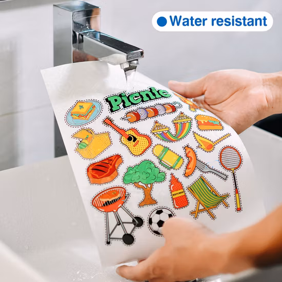 Selbstklebendes, bedruckbares Laser-Vinyl-Hologramm-Aufkleberpapier im A4-Format, glänzendes holografisches Aufkleberpapier für Tintenstrahldrucker