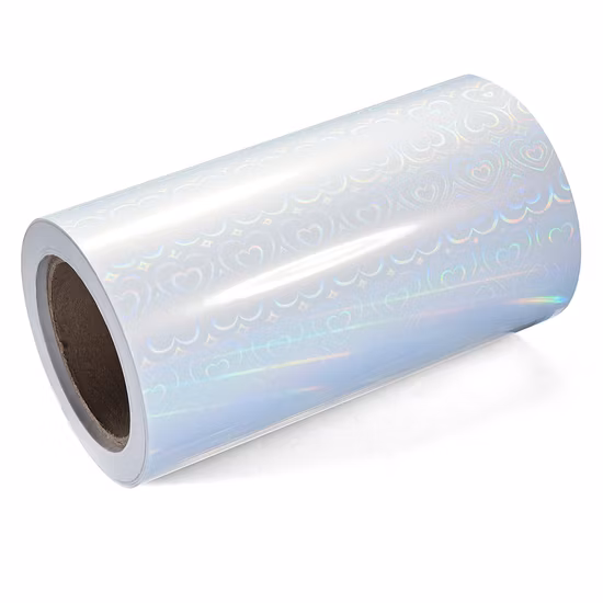 A4 Self Adhesive Printable Laser Vinyl Holographic Sticker Paper Inkjet Glossy Holographic Sticker Paper for Inkjet Printer