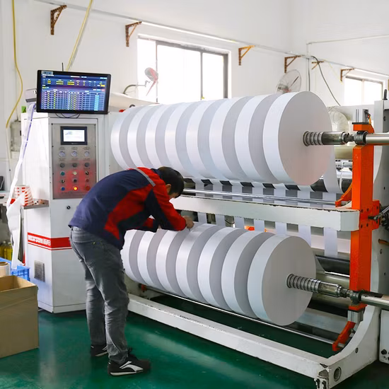 Self Adhesive Semi Glossy Art Sticker Label Paper in Rolls and in Sheets