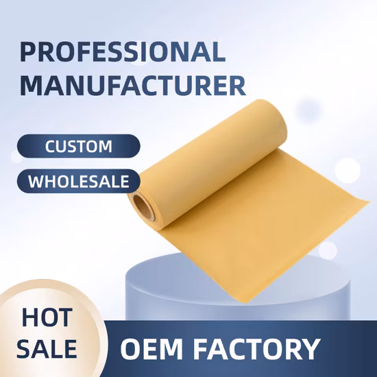 Factory Wholesale PE Silicon Release Paper Glassine Blue/Yellow/White Release Paper for Stickers