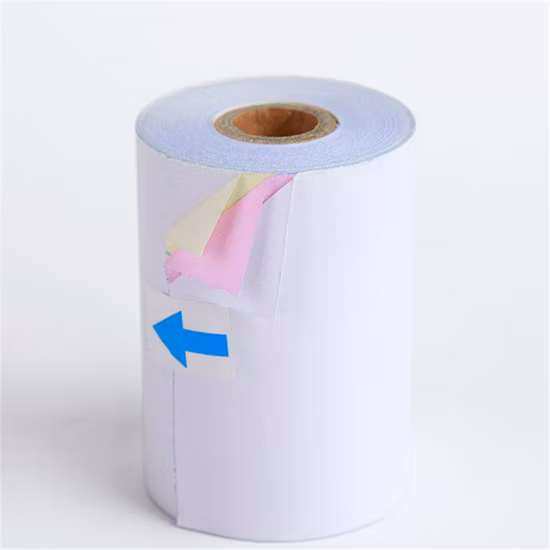 Selbstdurchschreibendes Computer-Kopierpapier für Bankbelege von NCR