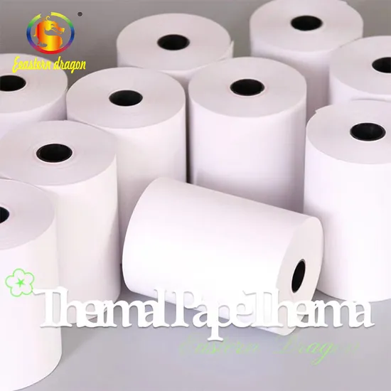 Weißes Farbklebepapier 85 g/Klebepapier mit glänzender Oberfläche